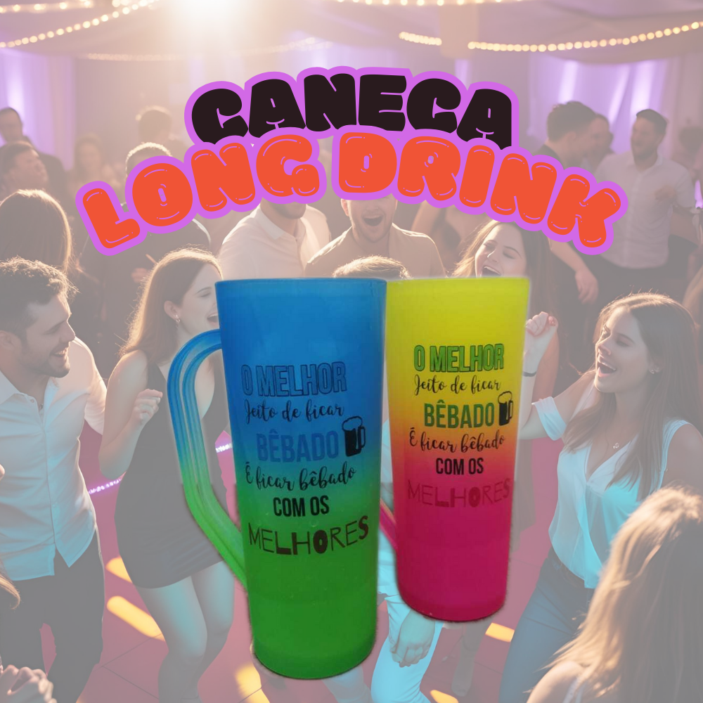 Caneca long Personalizada , Caneca slim Personalizada