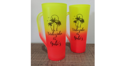 Caneca long drink personalizada, Caneca Slim personalizada