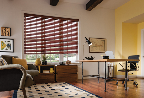 Adjusts Shade On Window — Hampton, VA — East Coast Blinds And Handyman Service