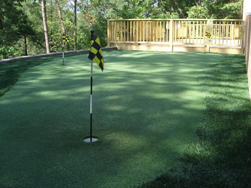 Golf Area with Black and Yellow Flag  — Farley Avenue Leeds, AL  — The Nelson Team