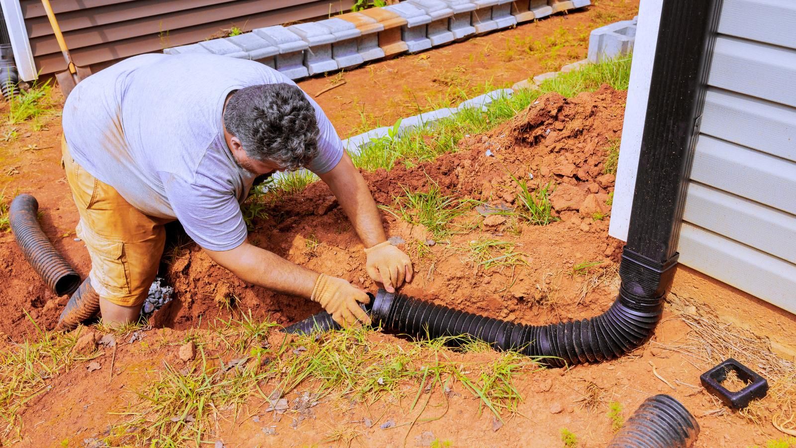 Guide To Burying Gutter Downspout Drains Like A Pro 