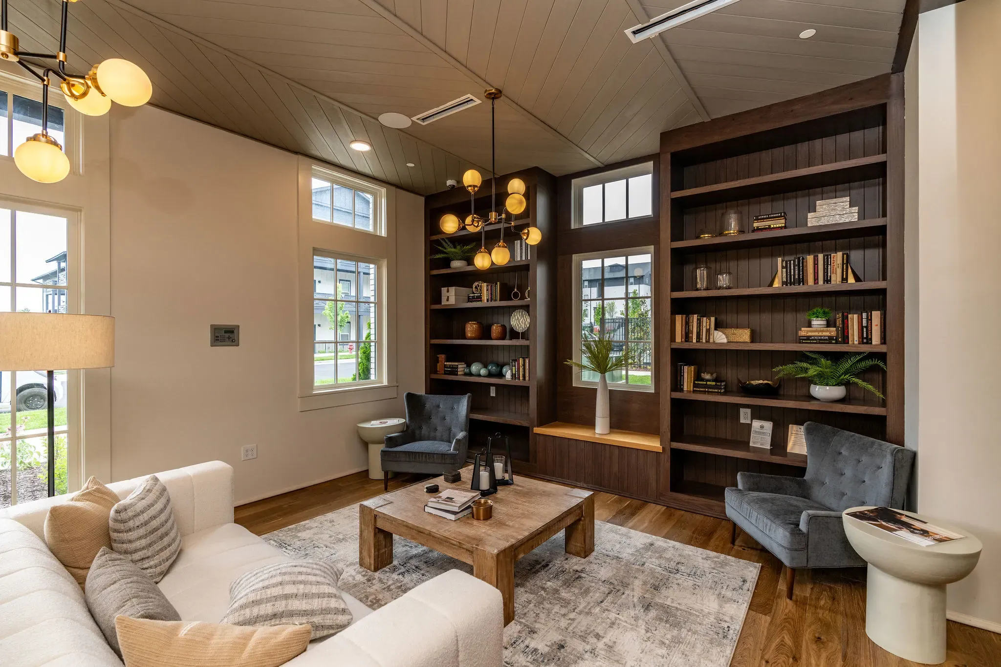 Clubhouse interior at Livano Trinity in Nashville, TN.