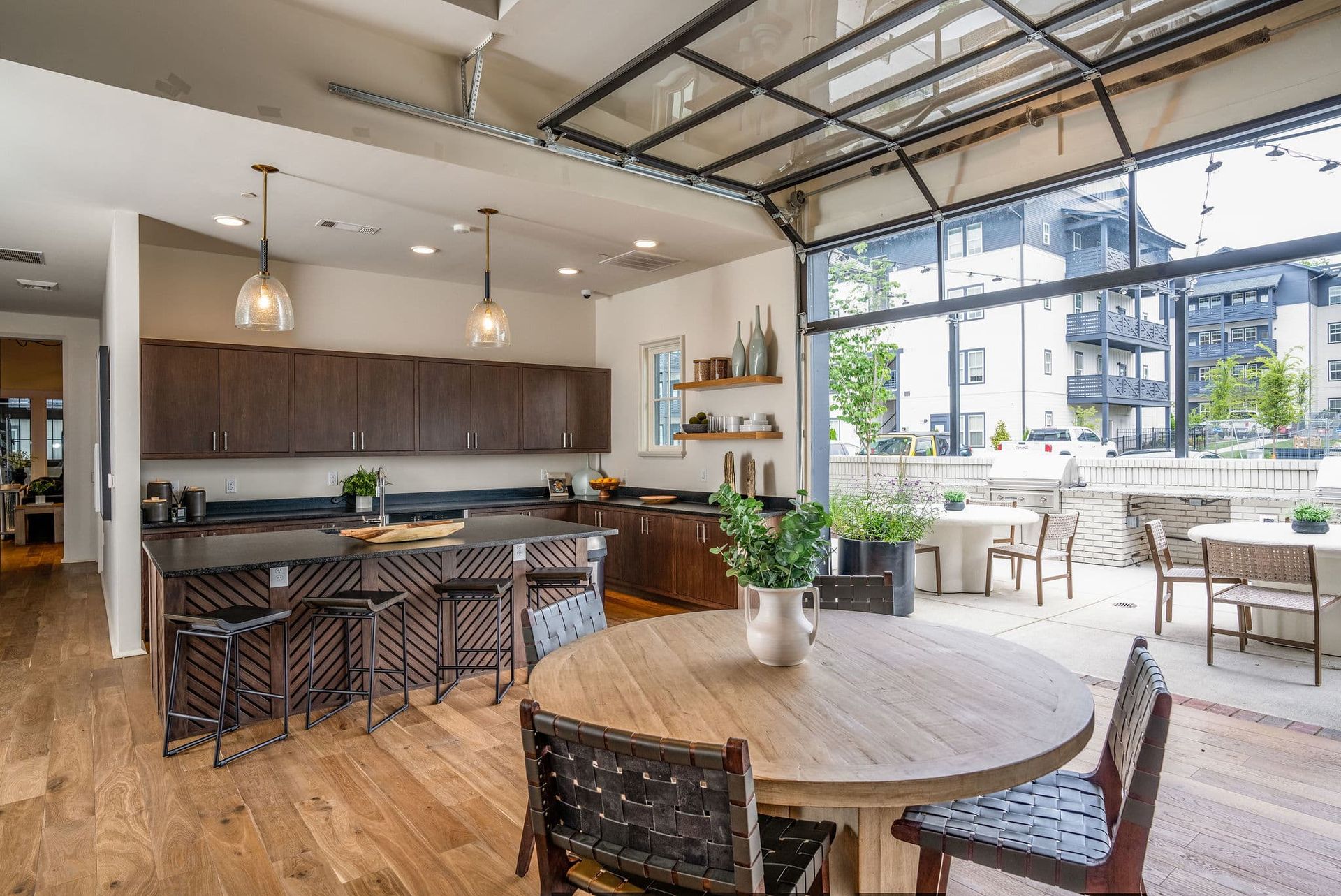 Clubhouse interior at Livano Trinity in Nashville, TN.