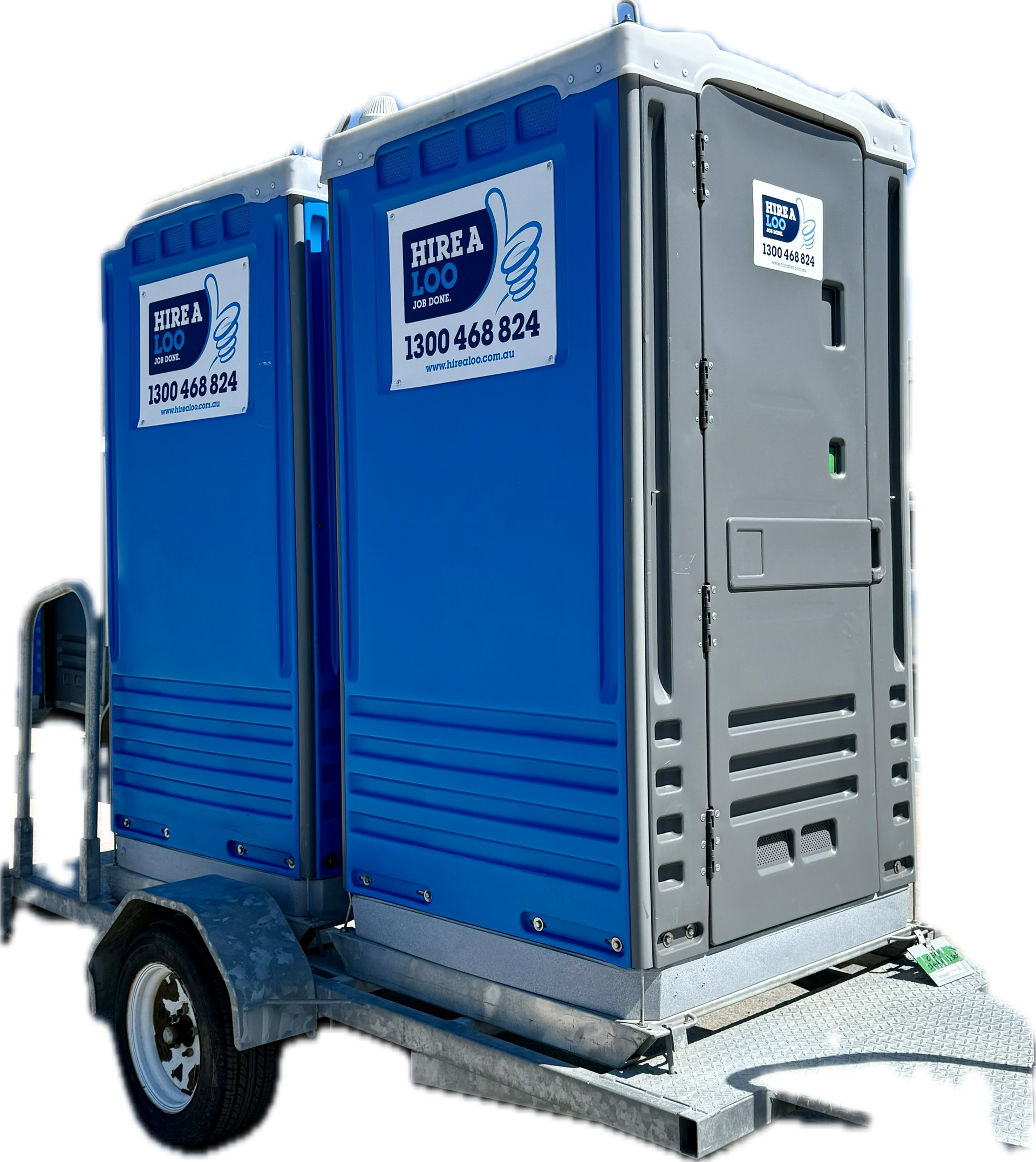 Double Trailer Loo — Hire A Loo in Coolum Beach, QLD