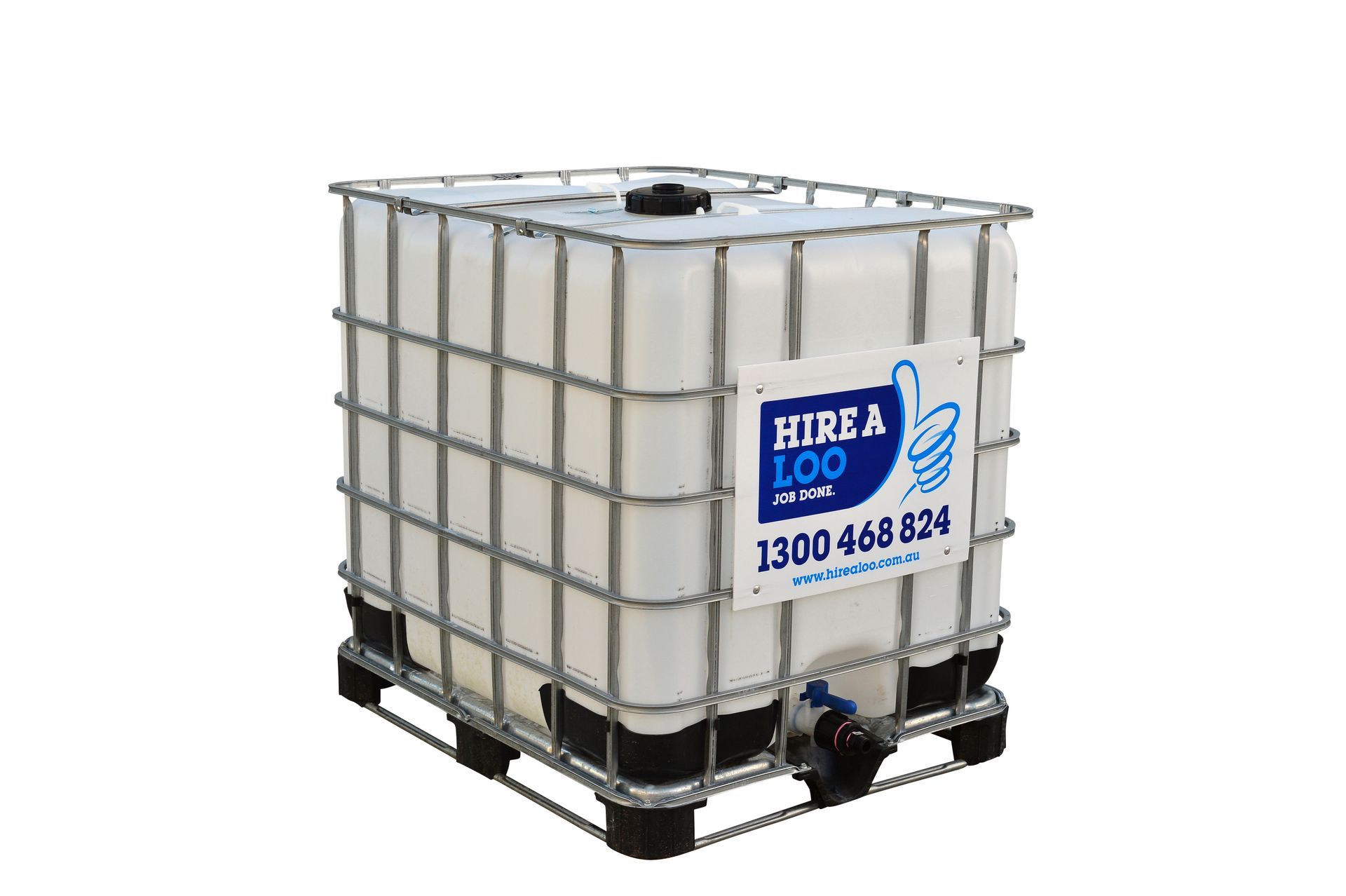 1000L IBC Tank — Hire A Loo in Coolum Beach, QLD