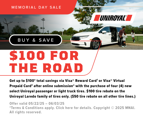 Tires Promotion | Bernhard Autoworks