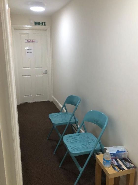 Physiofit Tenby Waiting Area