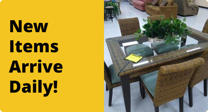 Yellow sign: 