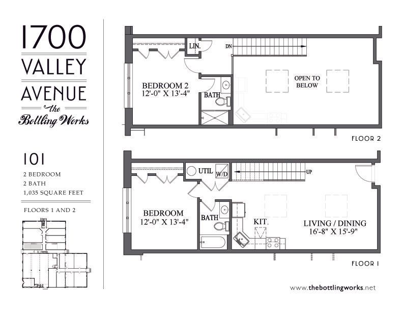 the bottling works - 2 bed - 101