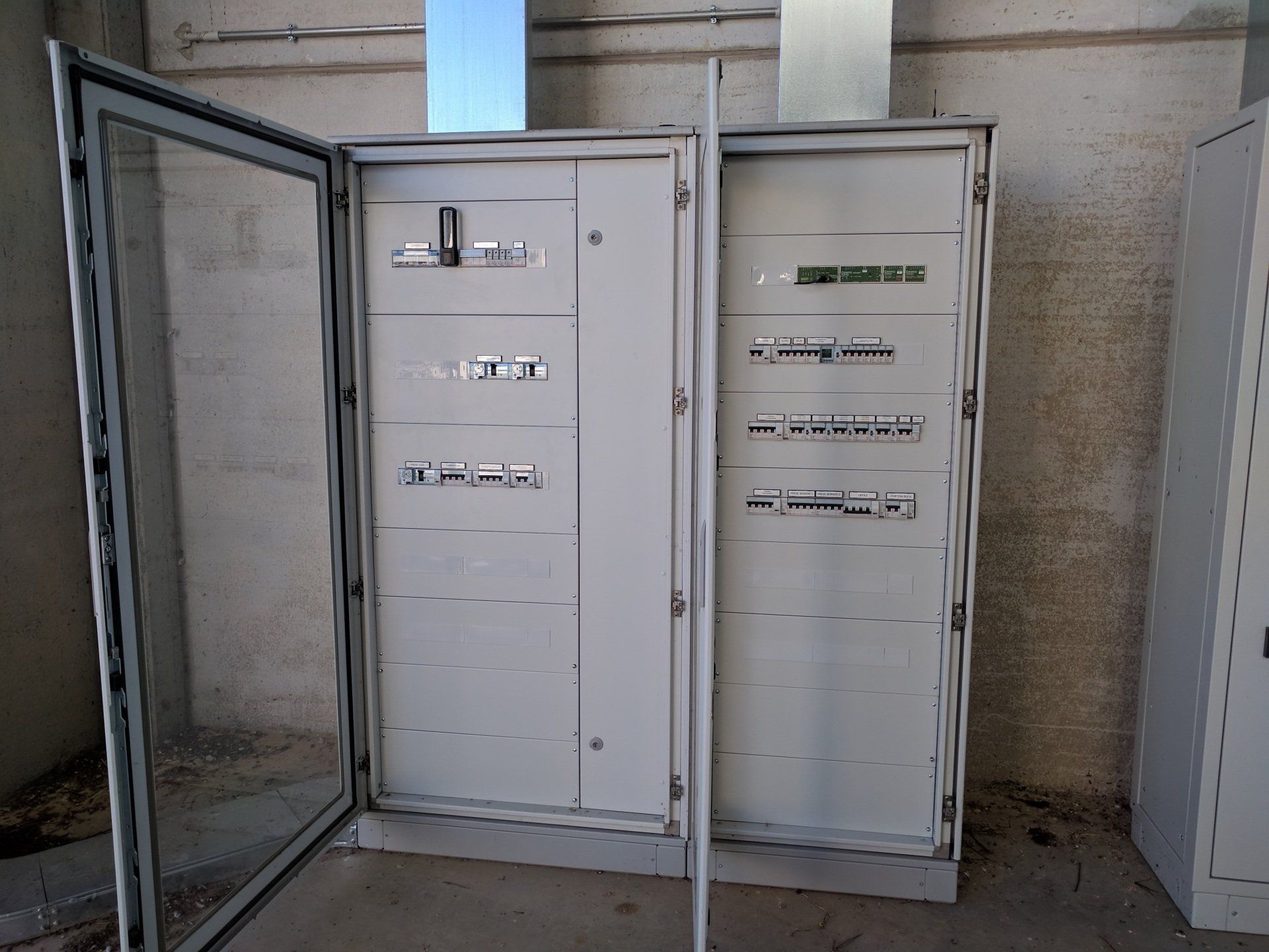 Quadri elettrici industriali e terziari