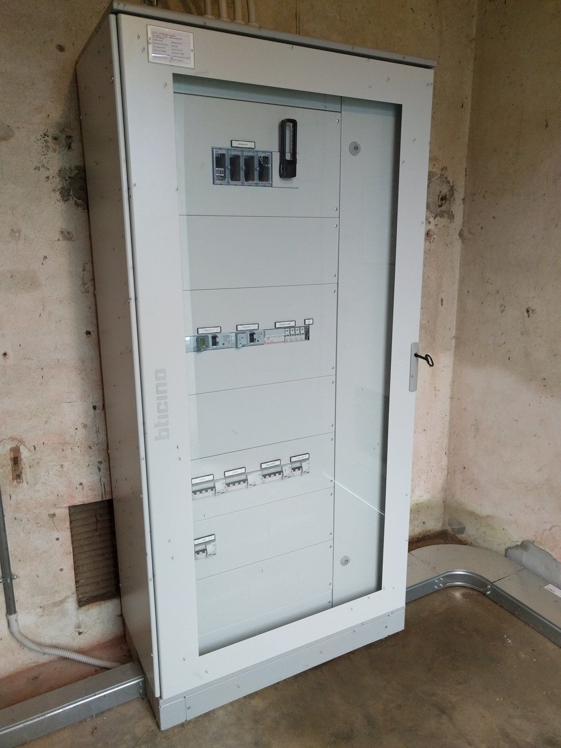 Quadri elettrici industriali e terziari