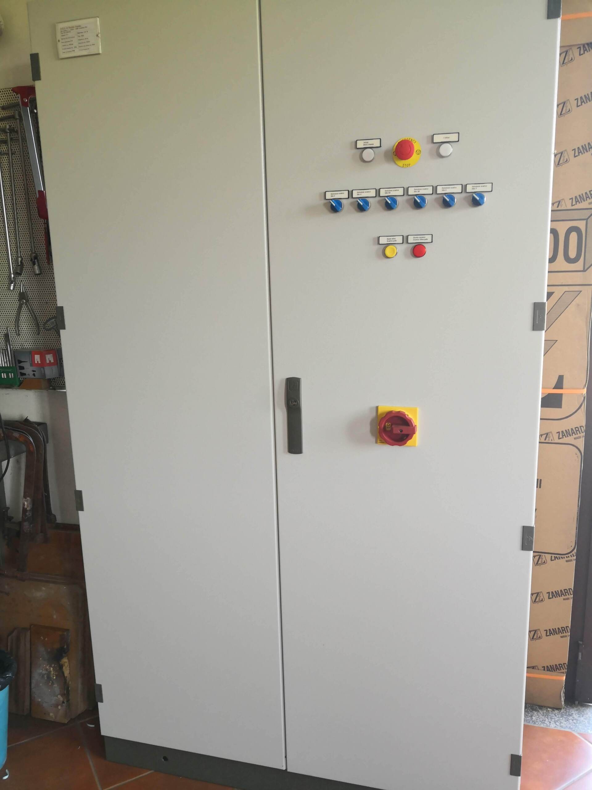 Quadri elettrici industriali e terziari