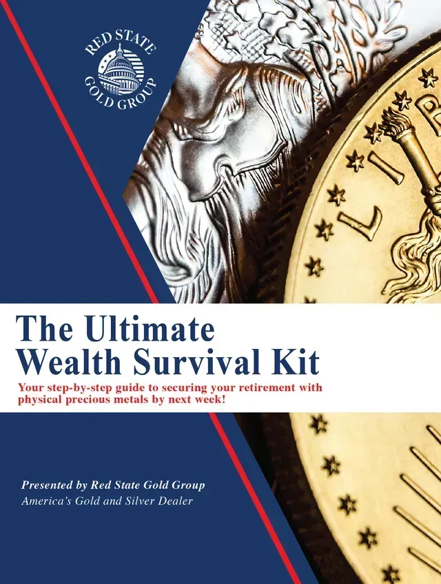 A book titled the ultimate wealth survival kit