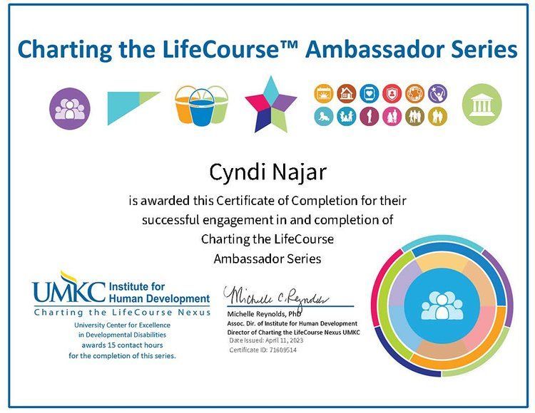 Certificate — Springdale, AR — LFG: Special Needs Division Certificate — Springdale, AR — LFG: Special Needs Division