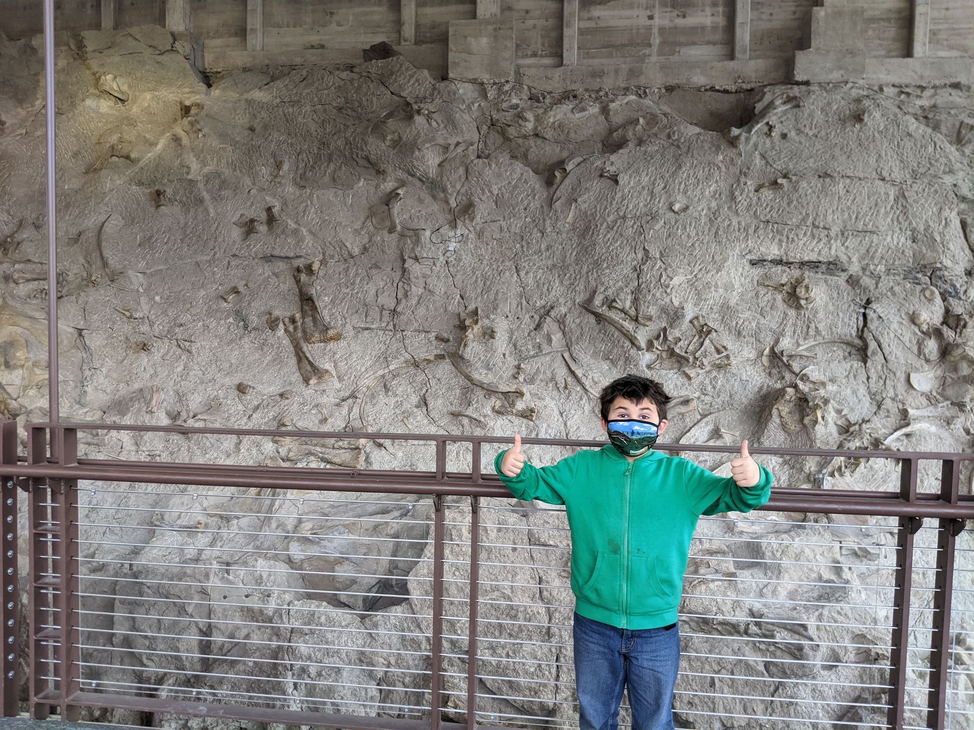 supporting my kid's interest at dinosaur national monument