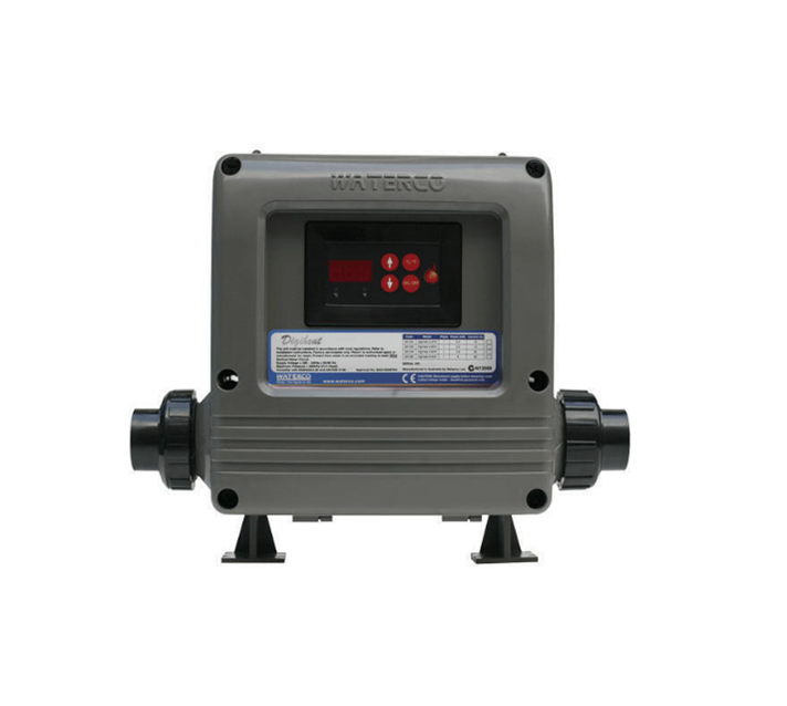 Waterco Digiheat 2.4kw single phase Titanium electric spa heater