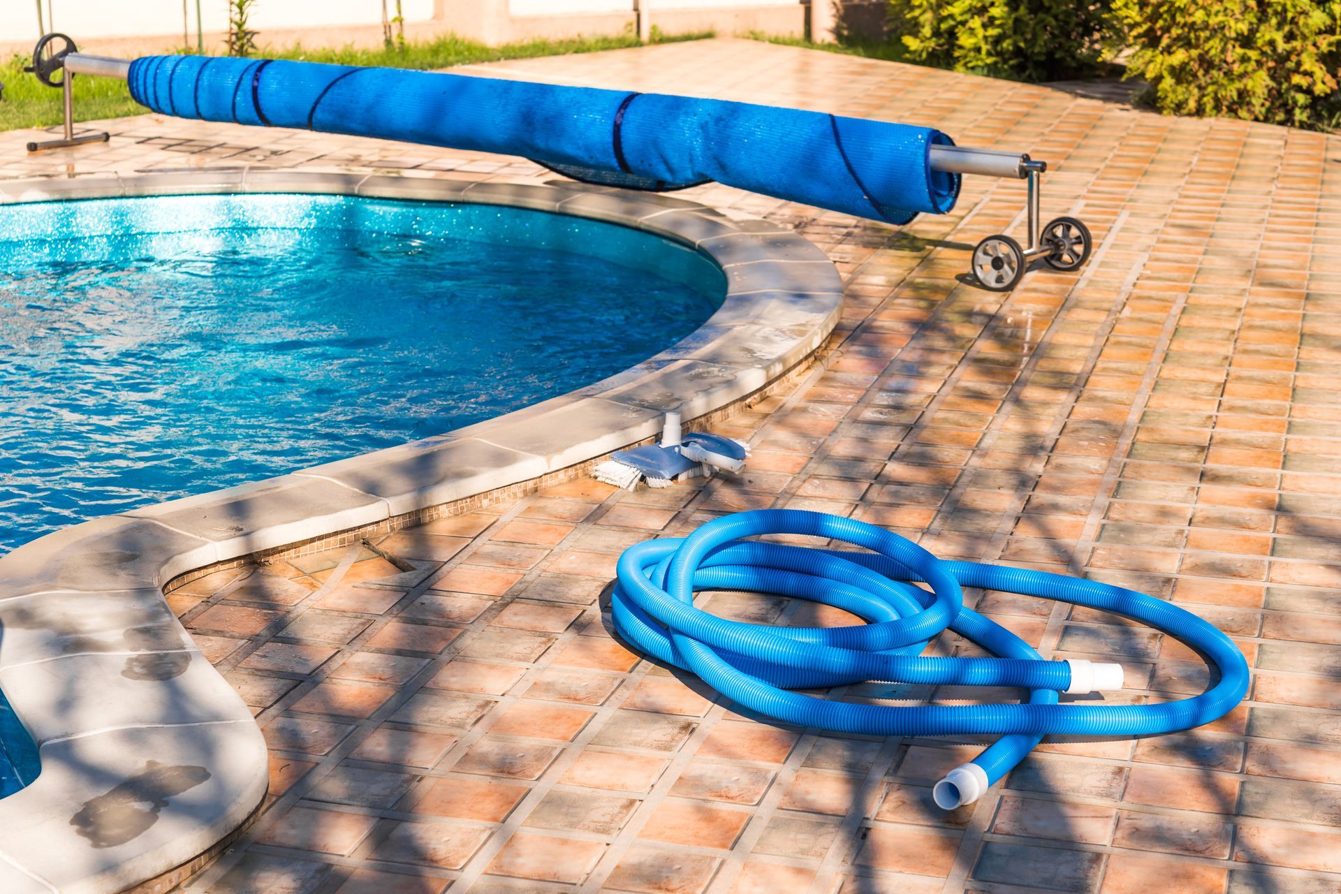 Pool Cover Winter