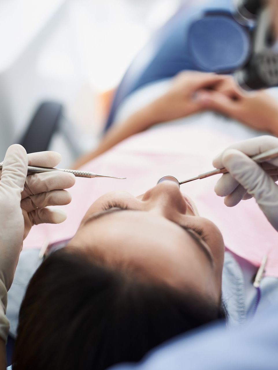 Mercury Filling treatment in Eagle, ID from the best dentist Girl receiving amalgam removal treatment