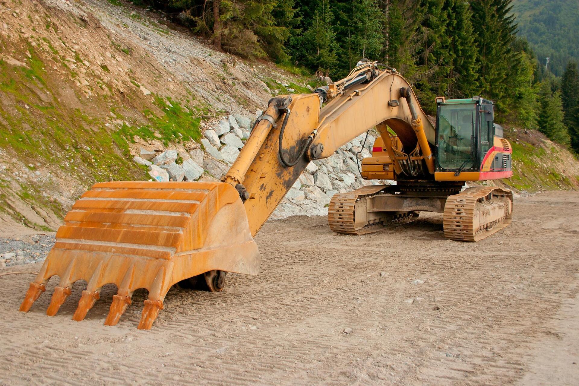 Halifax Excavating Pros excavator grading