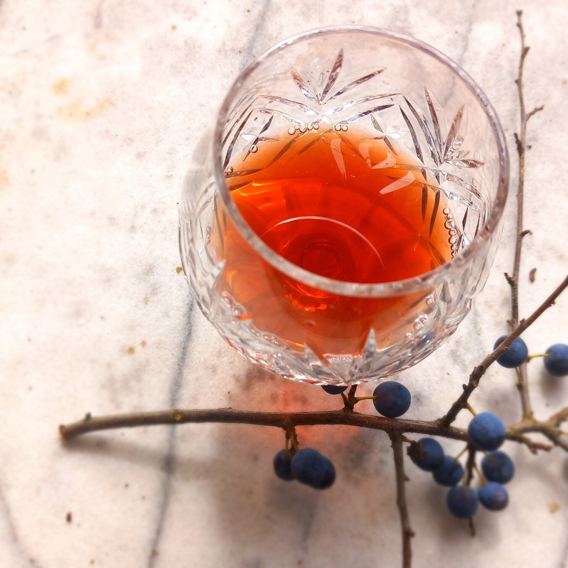 A lovely drop of Sloe gin