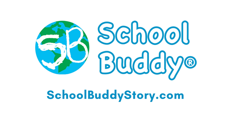 School Buddy logo with blue and green globe icon and SchoolBuddyStory.com text