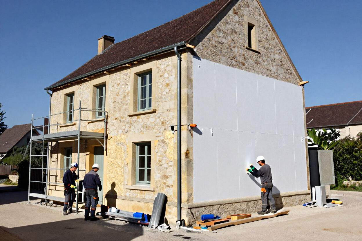 Maison en rénovation énergétique, DPE et DPE projet à Cholet