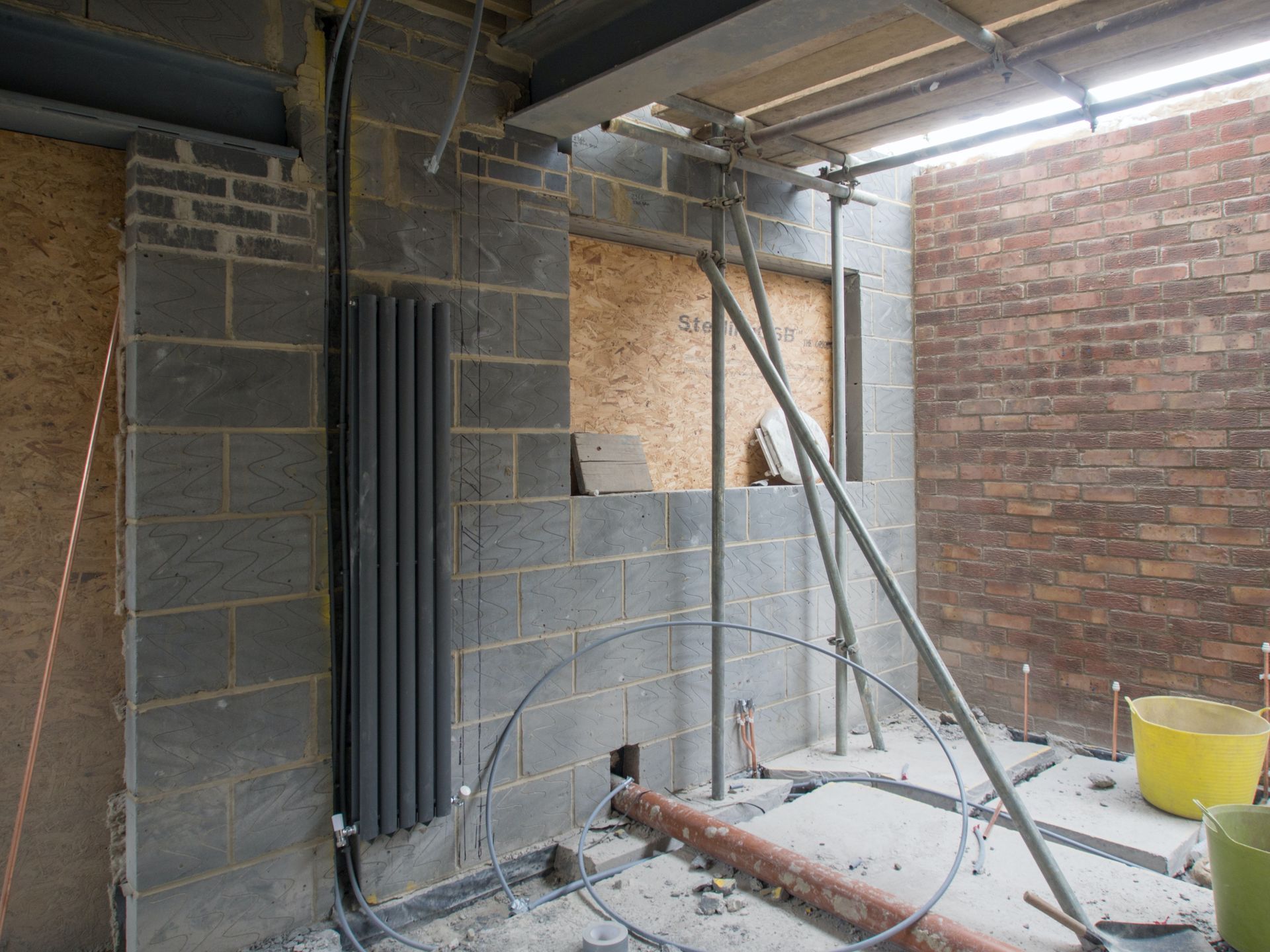 Commercial Space with preparing for Plumbing works