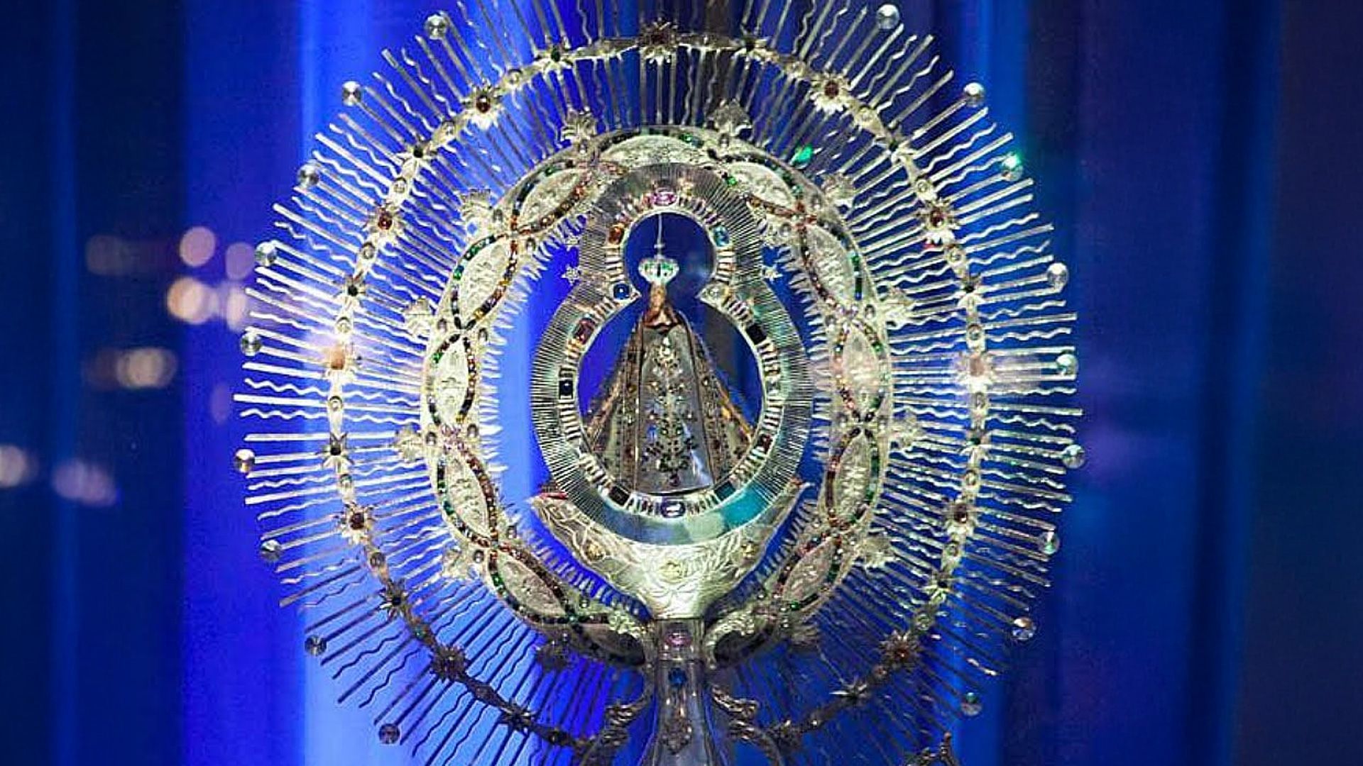 Imagen de virgen de suyapa para la celebración del 279 aniversario. 