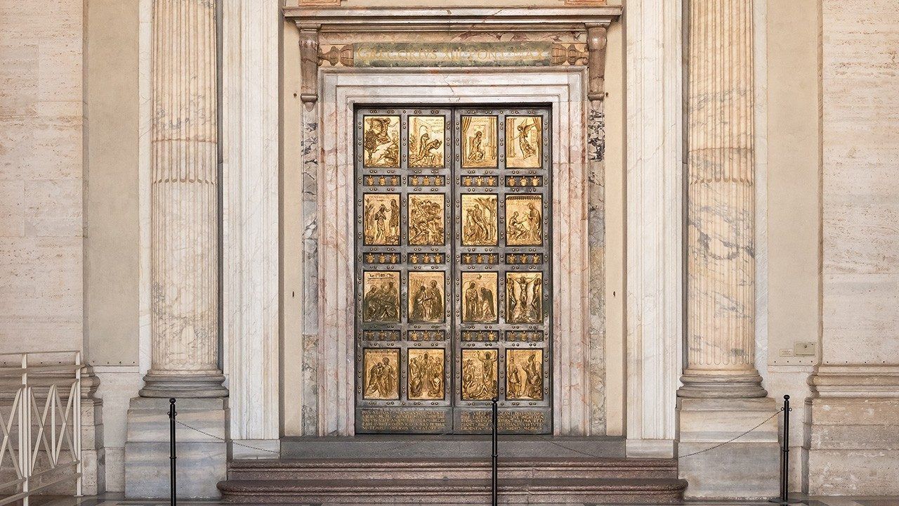 Imagen de la Puerta Santa