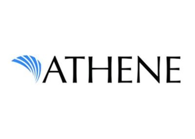 The Athene logo, featuring the word 