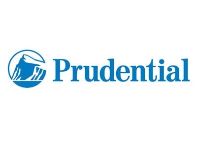 The blue Prudential logo, featuring the word 