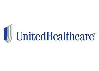 UnitedHealthcare logo: a blue stylized U-shape icon next to the blue text 