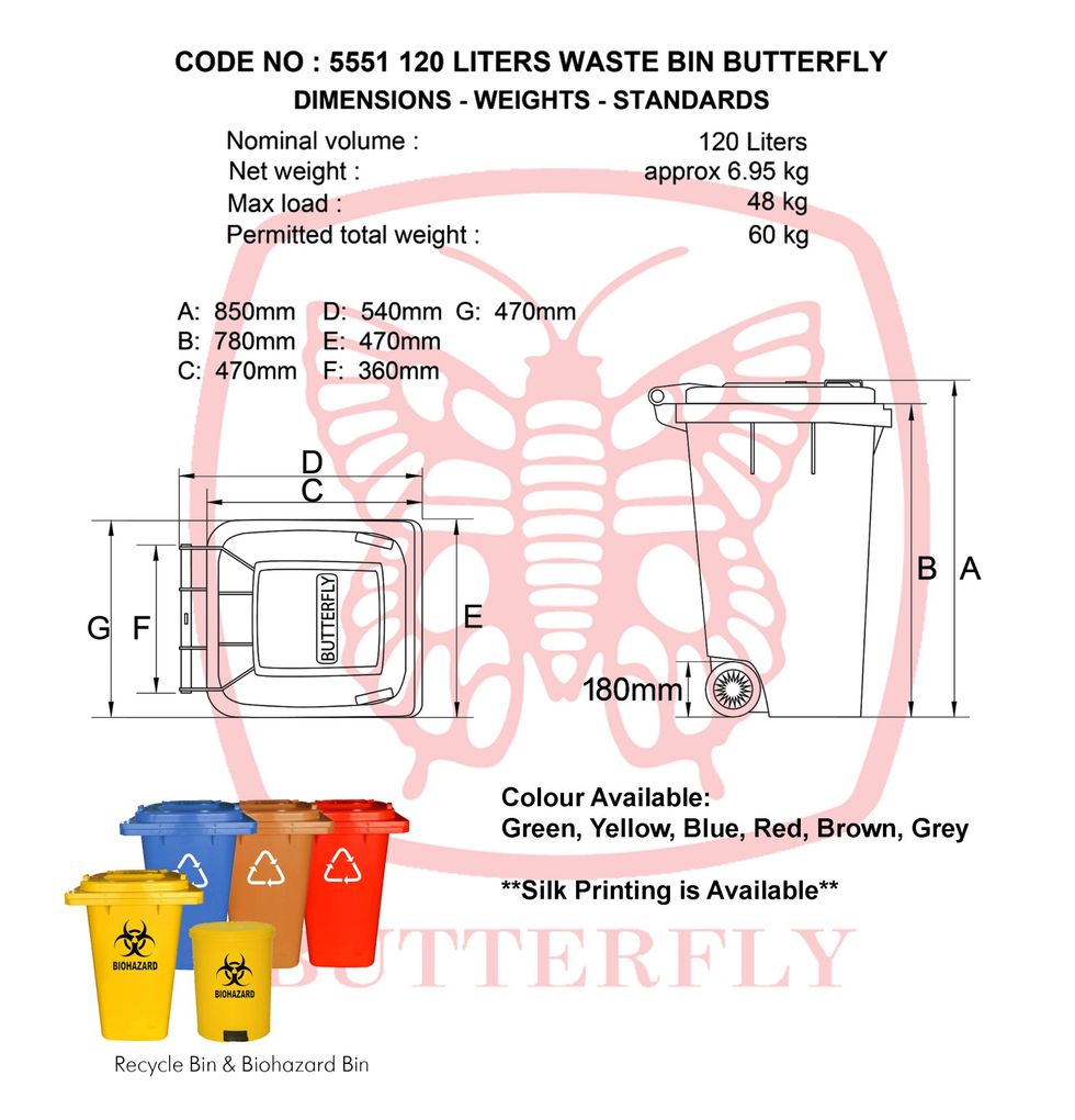 Recycle bin supplier