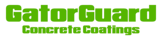 GatorGuard Concrete Coatings logo in green text.