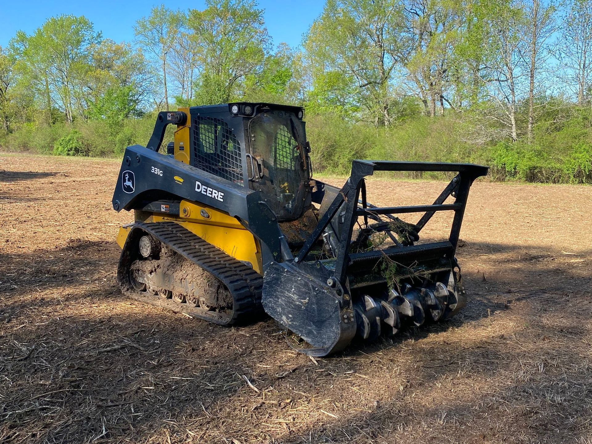 Land Clearing Job Done With Johne Deere Land Clearing Job Done With Johne Deere