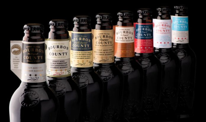 GOOSE ISLAND BREWERY - Bourbon County Stout Release 2021