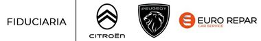 Loghi di Peugeot e Citroën, con la scritta
