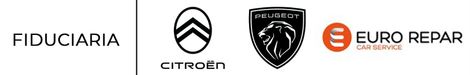Loghi di Peugeot e Citroën, con la scritta