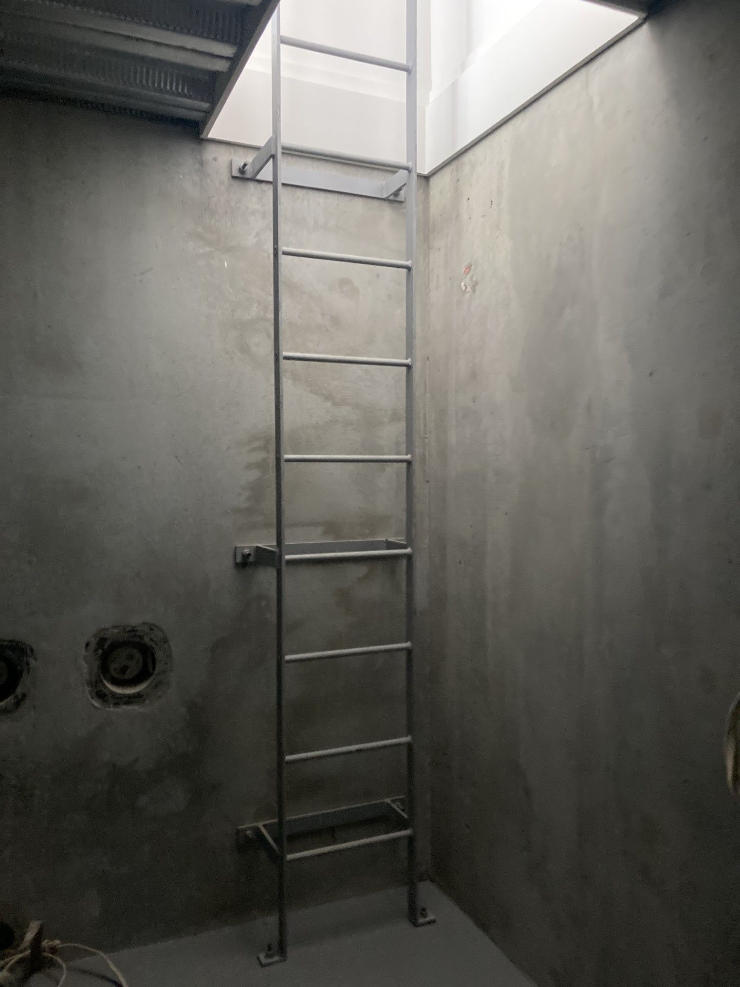 Thermal arc galvanised Mild steel ladder, GME Tradetech Engineering, Marlborough