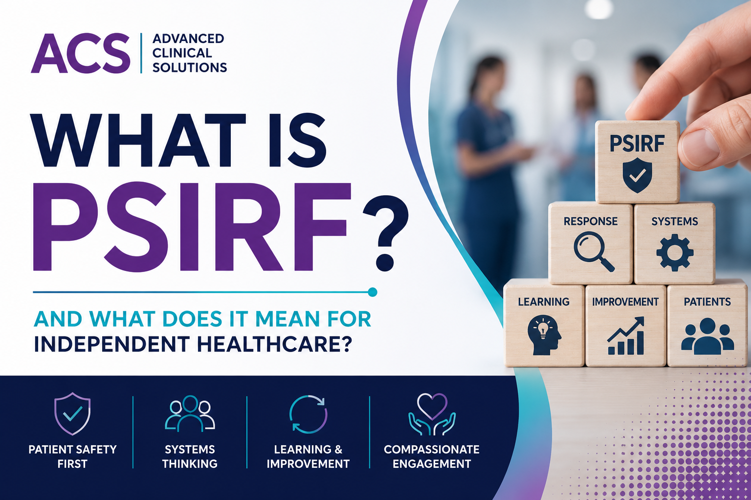 What is PSIRF and What Does it Mean for Independent Healthcare?