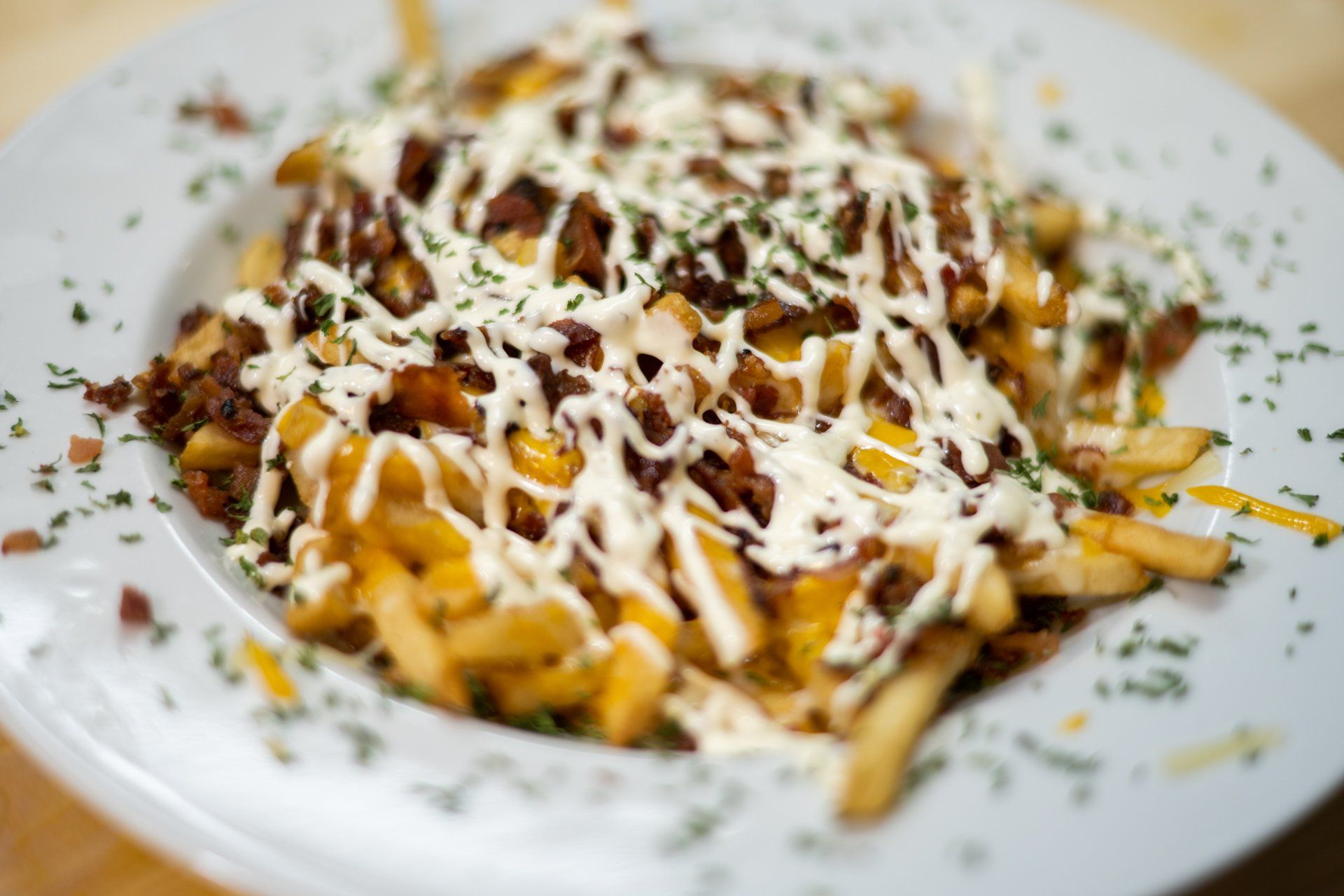 bullpen tavern loaded fries