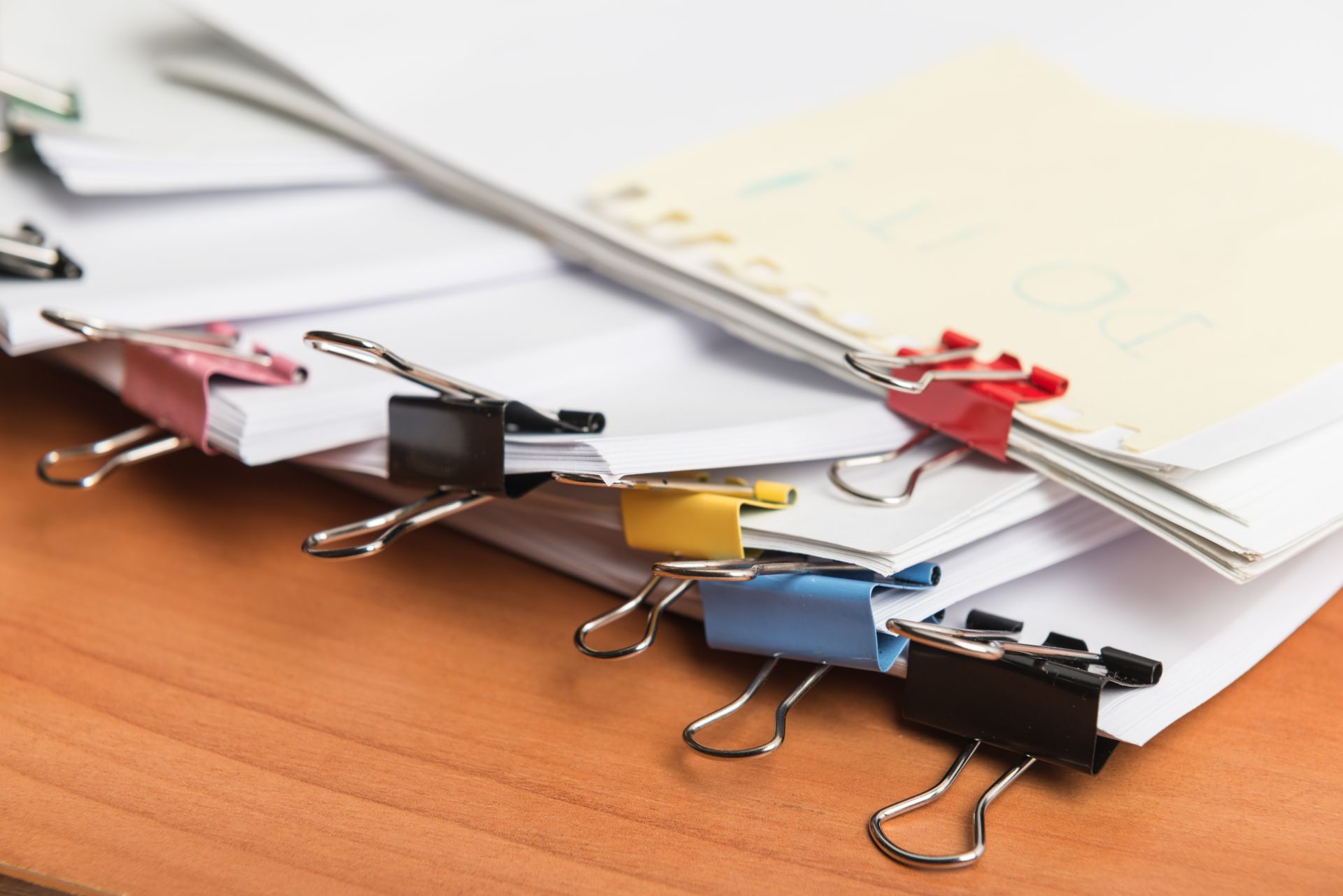 Documents with Clips — Mount Gambier, SA — Kyrimis Lawyers