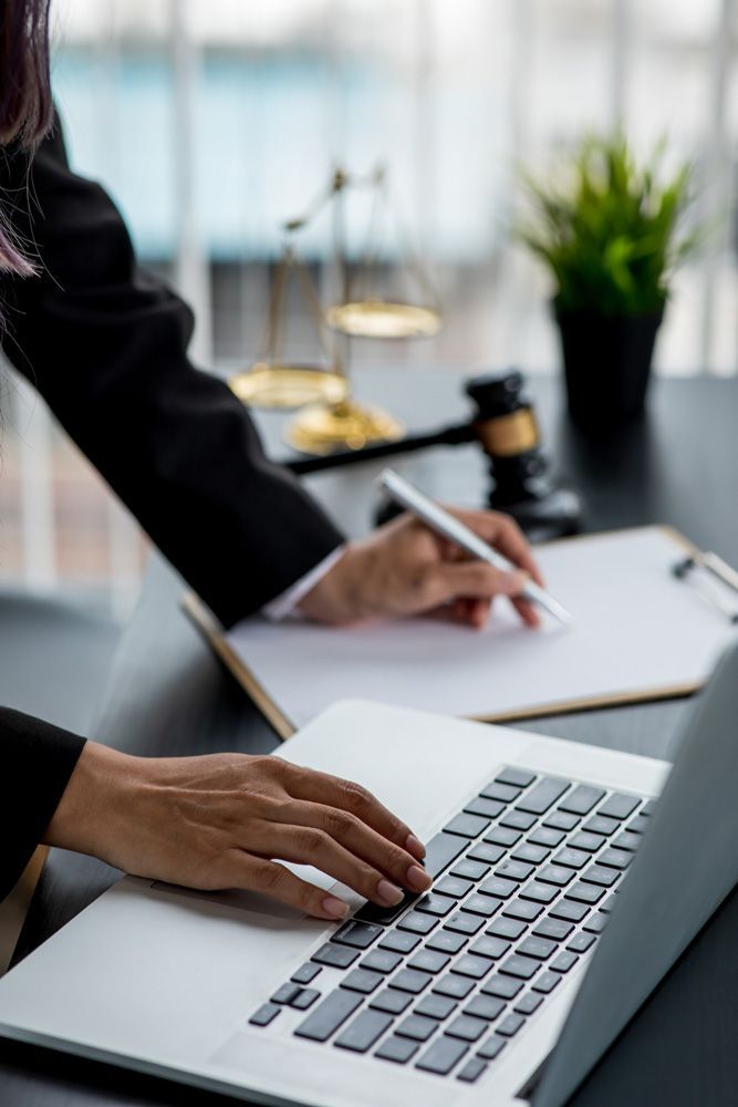 Attorney Using Laptop — Mount Gambier, SA — Kyrimis Lawyers