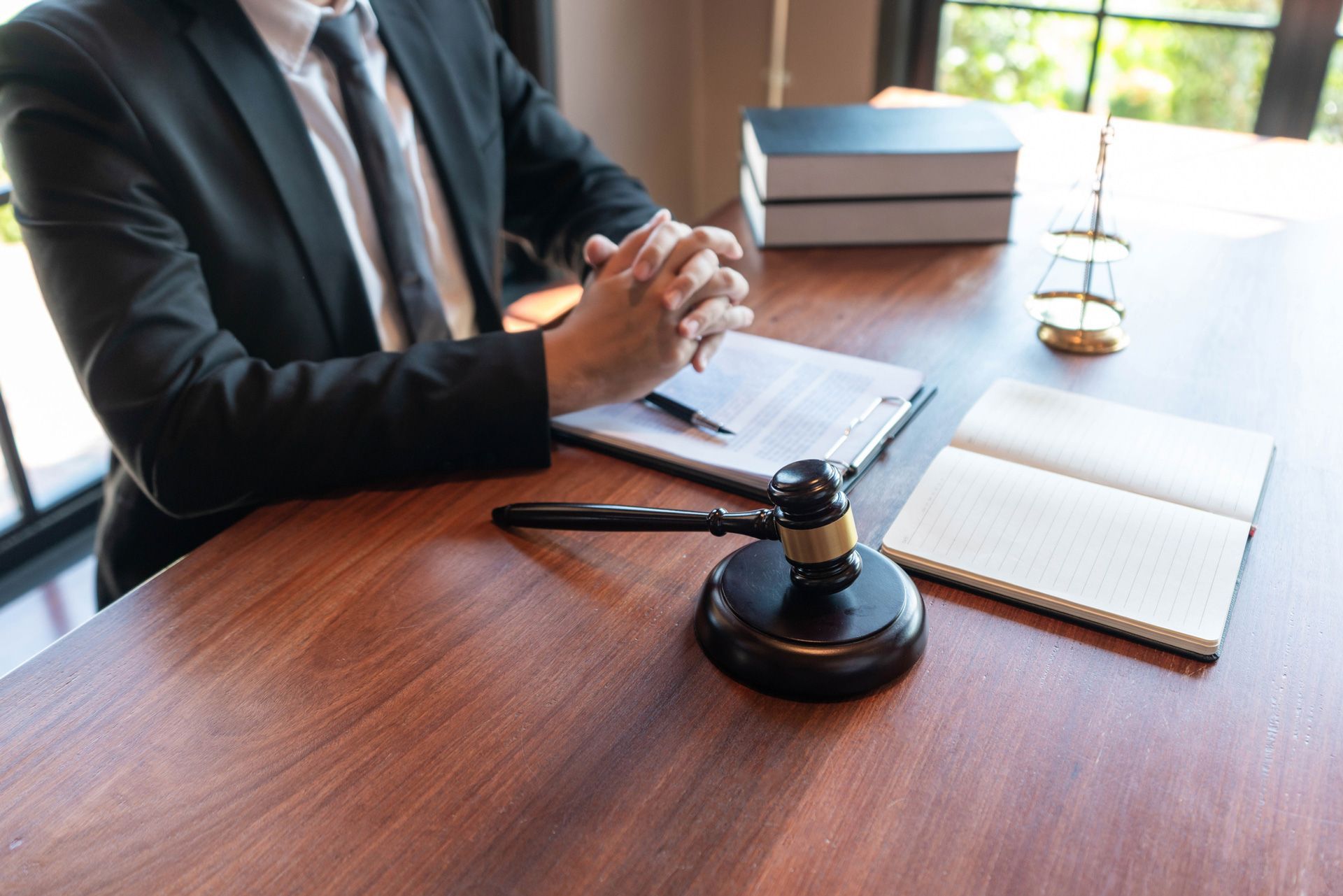 Attorney Sitting on His Desk — Mount Gambier, SA — Kyrimis Lawyers