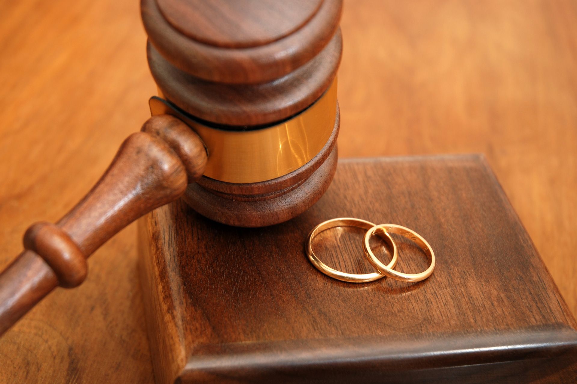 Gavel and Wedding Rings — Mount Gambier, SA — Kyrimis Lawyers