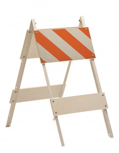 Barricade with 12’’ Reflective Top Board — Coachella Valley, CA — Tops N Barricades