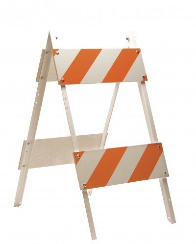 Barricade with Two 8’’ Reflective Boards — Coachella Valley, CA — Tops N Barricades