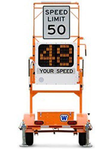 Radar Speed Trailer — Coachella Valley, CA — Tops N Barricades