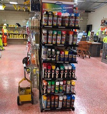 Aerosol Paint — Coachella Valley, CA — Tops N Barricades Aerosol Paint — Coachella Valley, CA — Tops N Barricades