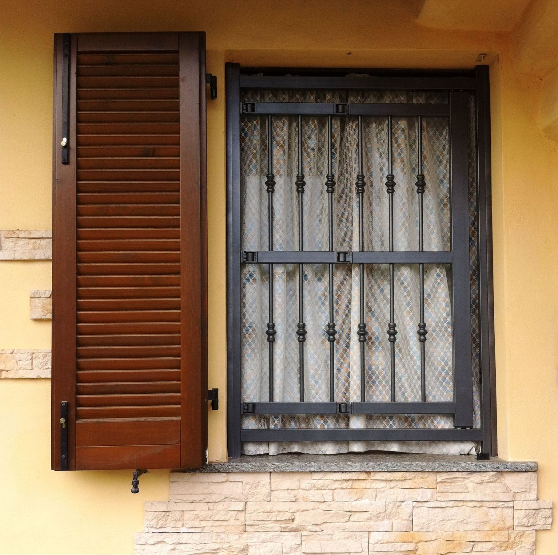 grate di sicurezza, inferriate